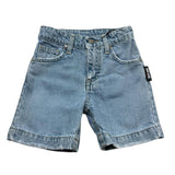 Just Cavalli Bermuda In Denim Tinta Unita con Girovita Regolabile per Neonato JIP26140BE AZZURRO JUST CAVALLI 