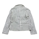 Lalalu' Two-Tone Jacket with Cream Striped Pattern for Boys