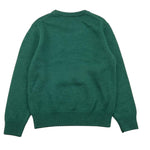 SAINT BARTH maglia girocollo tinta unita con stampa Verde per Bambino DOU000111 VERDE SAINT BARTH 