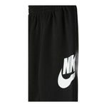 NIKE completo tinta unita 2pz felpa-pantalone Nero per Bambino 86L135 NERO NIKE 