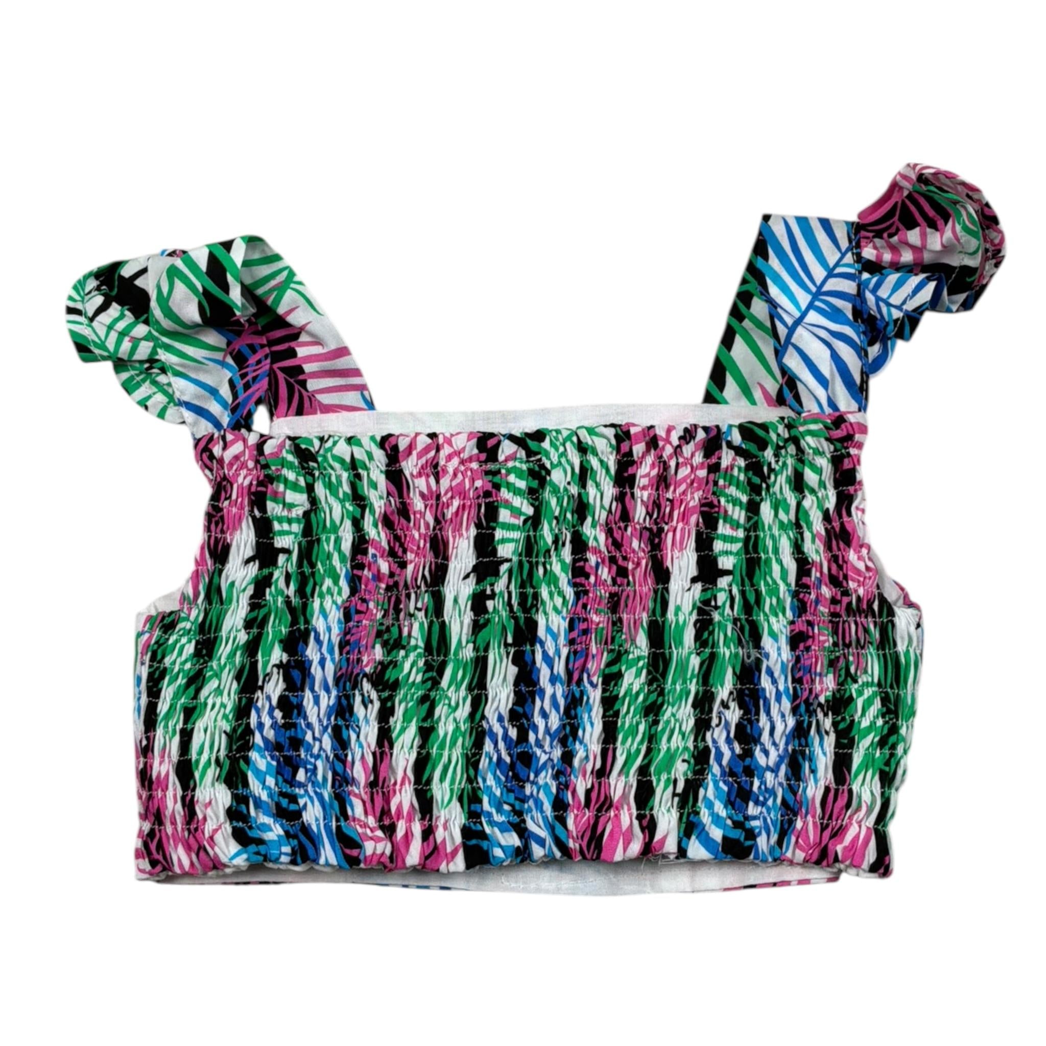 Marc Ellis Top Tinta Unita con Stampa per Neonata JMNTP16944 BIANCO MARC ELLIS 