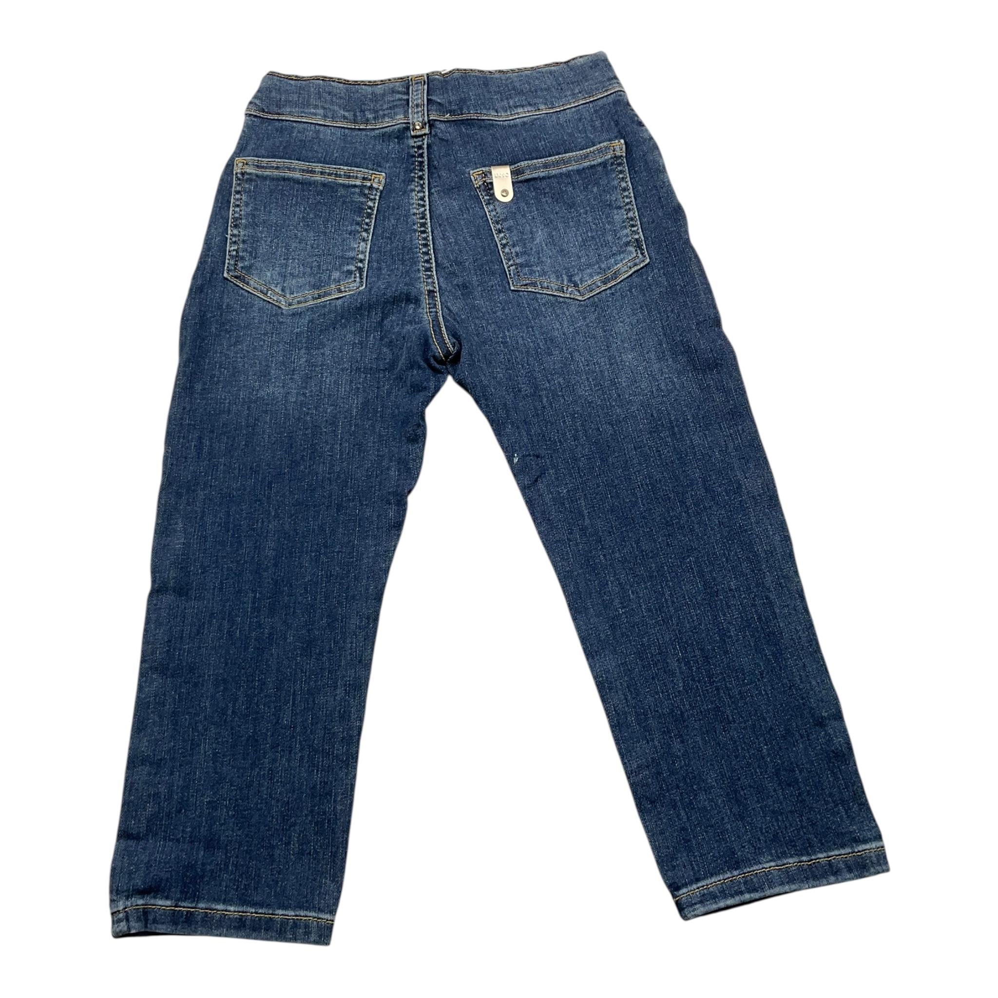 LIU JO jeans tinta unita con girovita regolabile Blu per Bambina KF4132 BLU LIU JO 