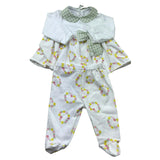Le Bebe Completo 2 Pezzi Shirt-Ghettina per Neonata LBG6241 BIANCO LE BEBE 