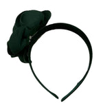 ABEL & LULA cerchietto tinta unita con applicazione rosa Verde per Bambina 5928 VERDE ABEL & LULA 