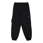Disclaimer Pantalone Tinta Unita con Elastico In Vita per Bambina 25EDK58536 NERO DISCLAIMER 