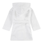 Ralph Lauren Accappatoio Tinta Unita con Stampa per Bambino 9P0188 BIANCO RALPH LAUREN 