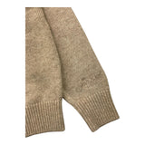 SAINT BARTH cardigan tinta unita con bottoni Fango per Bambina ORA0001 FANGO SAINT BARTH 
