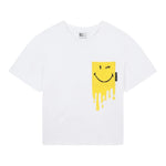 MARC JACOBS t-shirt girocollo tinta unita con stampa Bianco per Bambino W60282 BIANCO MARC JACOBS 
