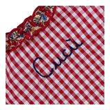 Saint Barth Completo 2 Pezzi Camicia-Coulotte Bicolore per Neonata ABB00022 ROSSO SAINT BARTH 