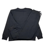 Cesare Paciotti Complete Crewneck Sweatshirt-Sweatpants Black Tracksuit For Boys
