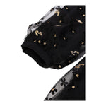 LIU JO abito manica lunga tinta unita in tulle Nero per Bambina KF4102X NERO LIU JO 