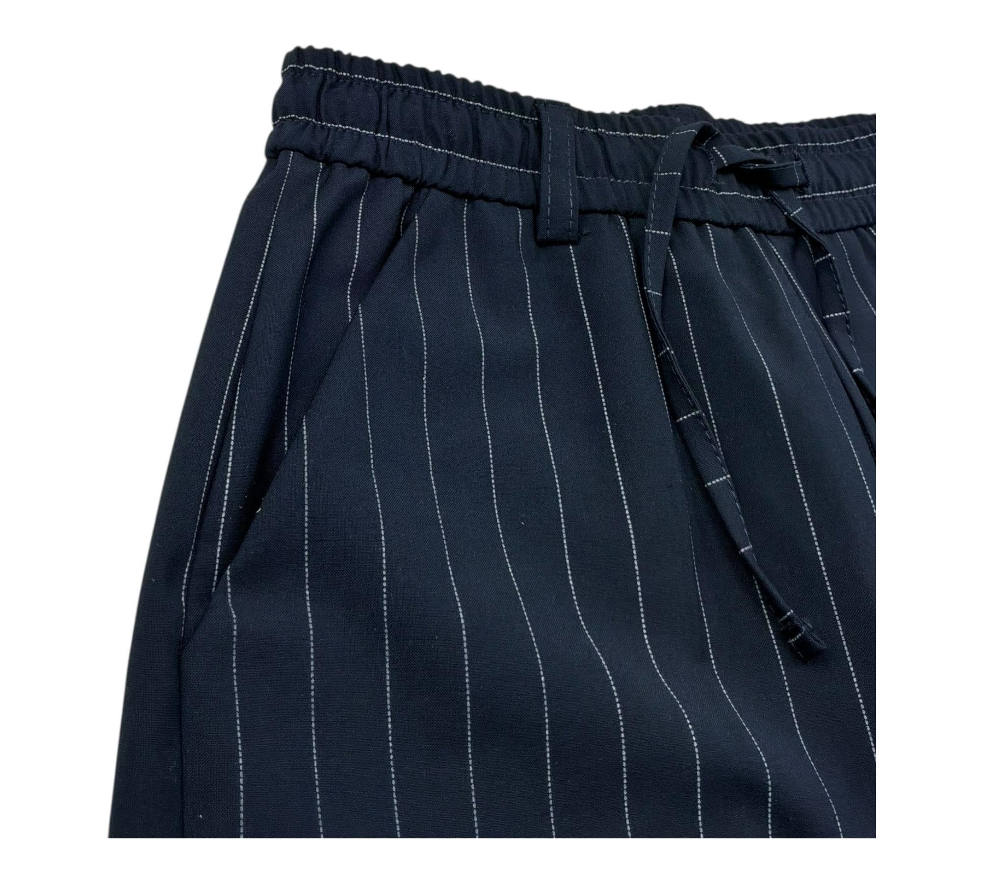 Paolo Pecora Bermuda Tinta Unita con Elastico In Vita per Bambino PP4192 BLU PAOLO PECORA 