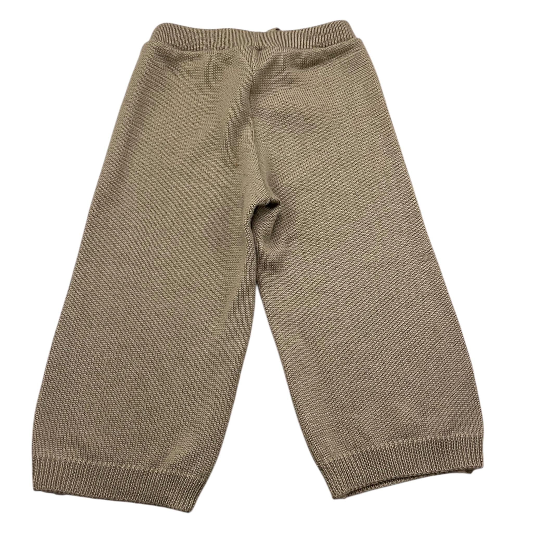 LITTLE BEAR pantalone tinta unita modello palazzo Beige per Bambina 5144 BEIGE LITTLE BEAR 