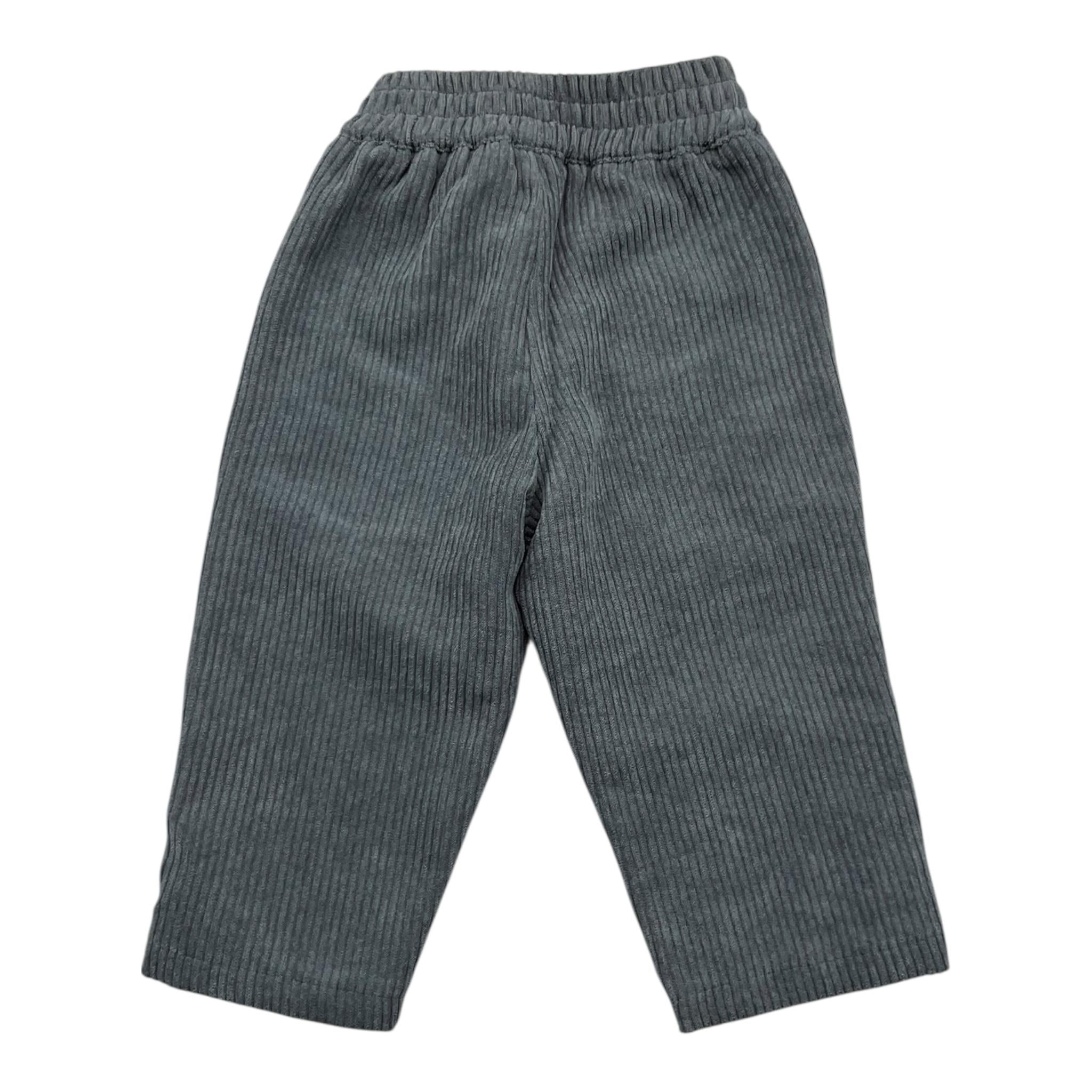 Y-CLU pantalone tinta unita con elastico in vita Grigio per Neonato 10776 GRIGIO Y-CLU 