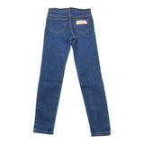 Elisabetta Franchi Jeans Solid Color with Blue Logo for Girls