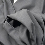 Xacus Pantalone Tinta Unita con Elastico In Vita per Bambina 85151 NERO XACUS 