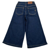 Vicolo Jeans Tinta Unita Modello Palazzo per Neonata 3141PDZ00117N BLU VICOLO 