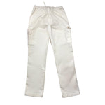 PAOLO PECORA pantalone tinta unita con elastico in vita Bianco per Bambino PP3853 BIANCO PAOLO PECORA 