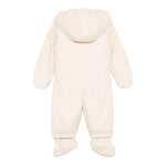 K-WAY eskimo tinta unita con cappuccio e zip Beige per Neonato K51218W BEIGE K-WAY 