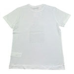 Monnalisa T-Shirt Girocollo Tinta Unita con Stampa per Bambino 253603 BIANCO MONNALISA 