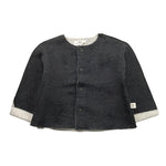 TEDDY E MINOU giacca tinta unita con bottoni Nero per Neonato I24GD001M0131 NERO TEDDY E MINOU 