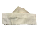 Light Colors Solid Color Headband With White Flower Applique For Newborn
