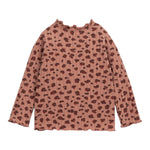 PLAY UP shirt tinta unita con fantasia maculata Terra per Neonata PA022AP11005N TERRA PLAY UP 