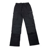 JOHN RICHMOND pantalone tinta unita con elastico in vita Nero per Bambino RBA24160PA NERO JOHN RICHMOND 