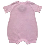 Le Bebe Pagliaccetto Mezza Manica Tinta Unita  per Neonata LBG6275 ROSA LE BEBE 