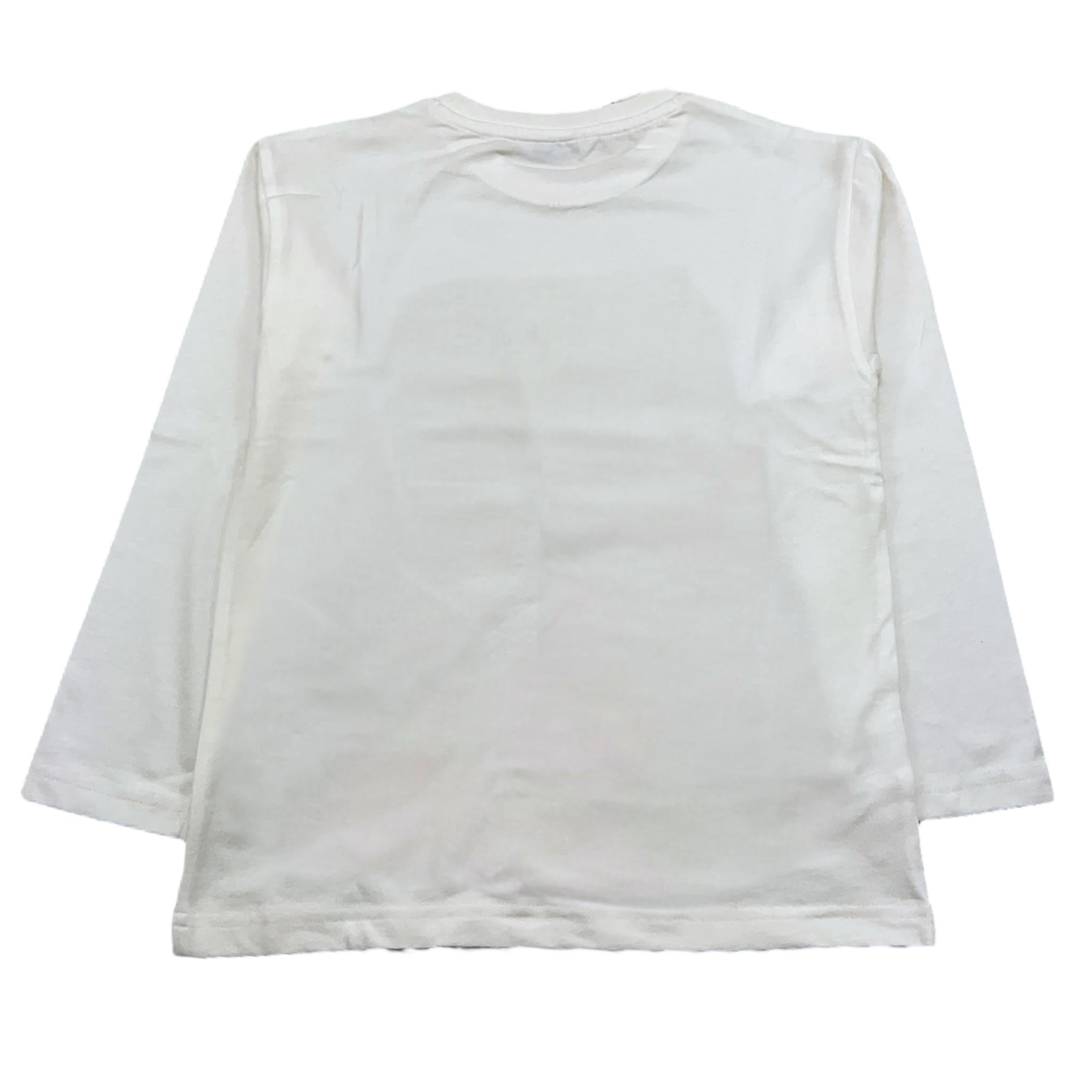 MAYORAL shirt girocollo tinta unita con stampa in contasto Bianco per Neonato 4051X BIANCO MAYORAL 