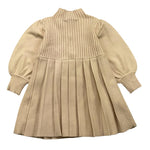JANICE abito manica lunga tinta unita con bottoni Panna per Neonata JN637N PANNA JANICE 