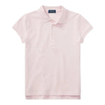 Ralph Lauren Polo Mezza Manica Tinta Unita con Logo per Bambina 312573242011 ROSA RALPH LAUREN 