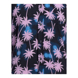 Daniele Alessandrini Long Sleeve Shirt Palms Pattern Multicolor For Boys