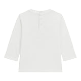 GUESS shirt girocollo tinta unita ocn logo Bianco per Neonato I4YI01K8HM4XX BIANCO GUESS 