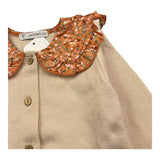 CALAMARO completo 2pz bicolore camicia-pantalone Beige per Neonata 17888 BEIGE CALAMARO 