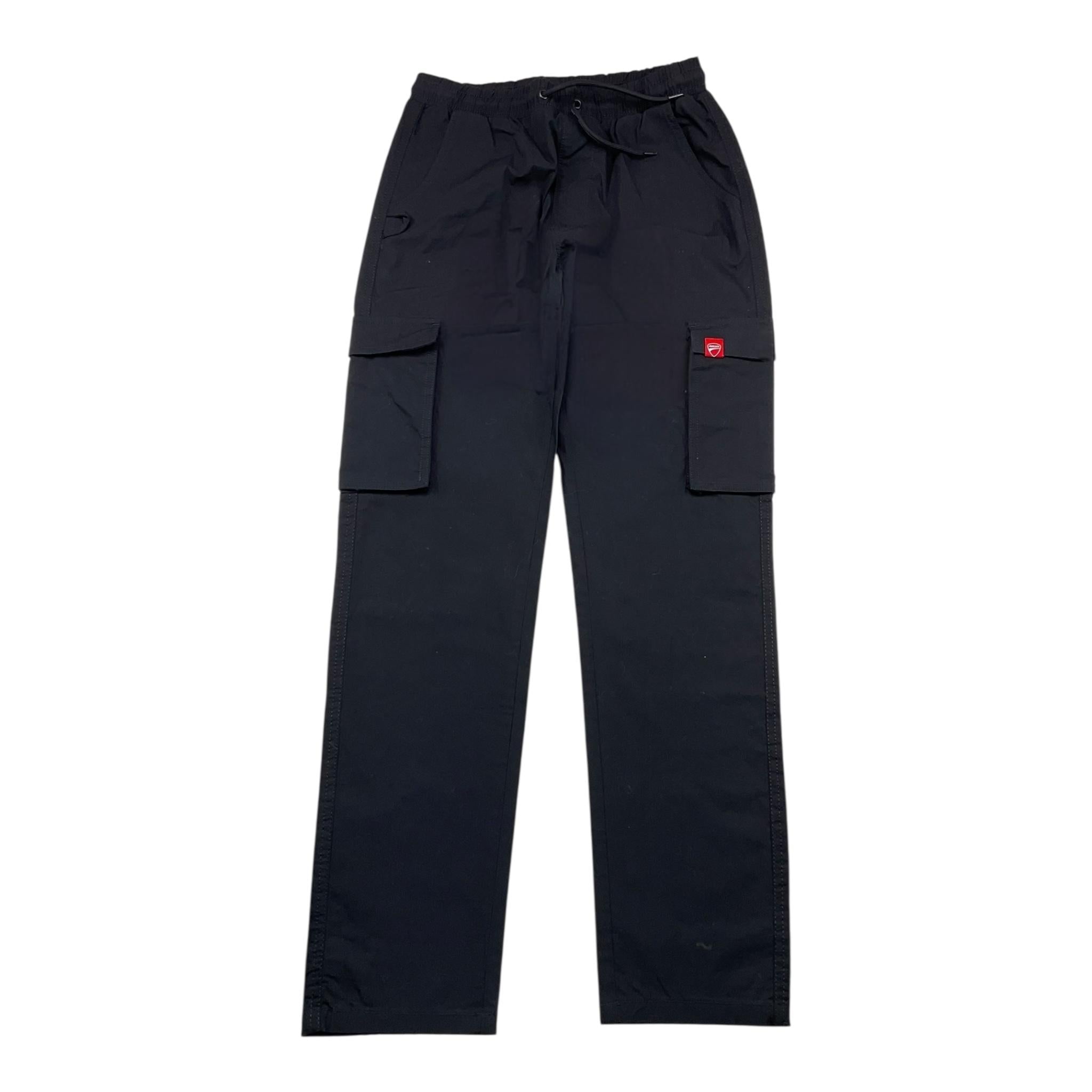 DUCATI pantalone tinta unita con elastico in vita Nero per Bambino G8618 NERO DUCATI 