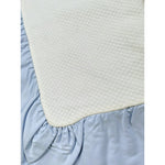 Le Bebe' Coperta Tinta Unita con Stampa per Neonata RIIROR BIANCO LE BEBE' 