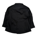 Daniele Alessandrini Camicia Tinta Unita con Logo per Neonato 1295C0778N NERO DANIELE ALESSANDRINI 