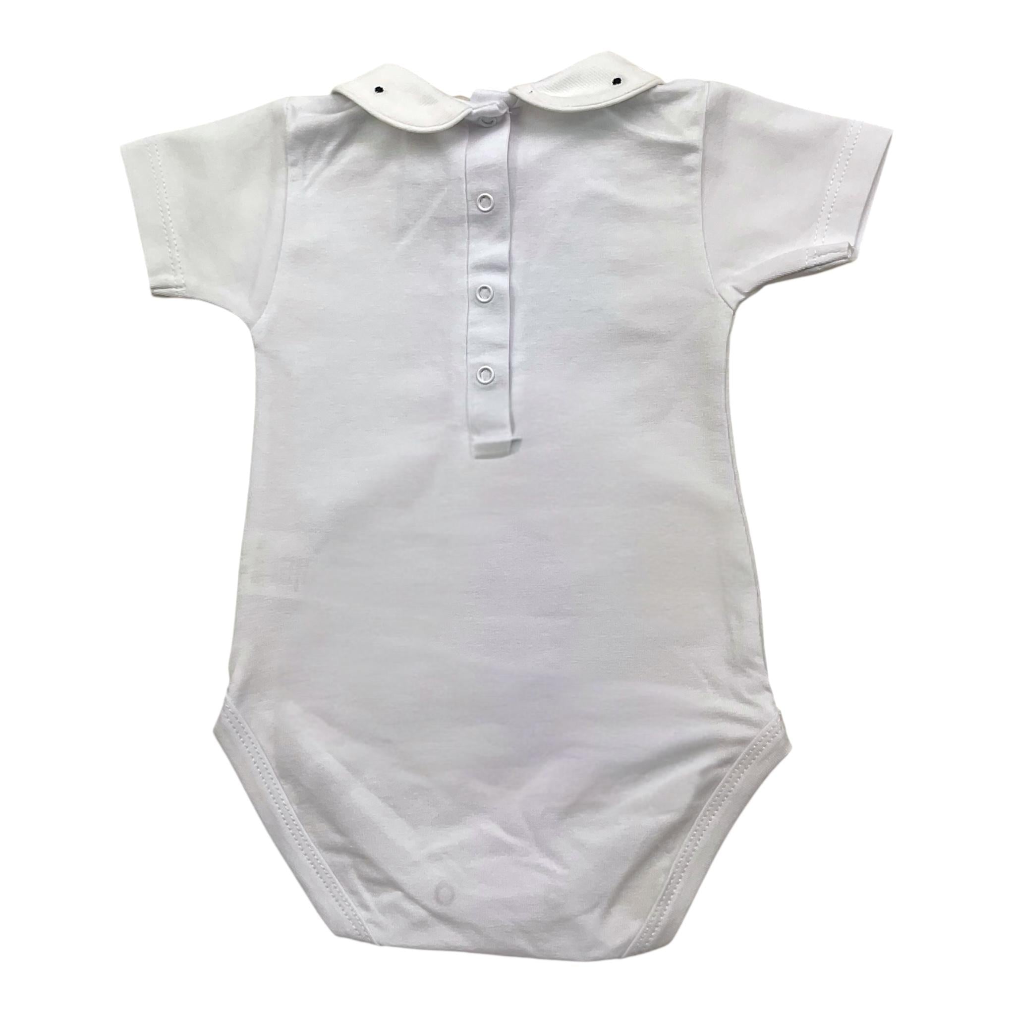 COCCODE body tinta unita con colletto Bianco per Neonato C55113 BIANCO COCCODE 