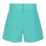 Odi Et Amo Short Solid Color With Adjustable Waist Tiffany For Girls