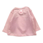 EMC shirt gircollo tinta unita con stampa Rosa per Neonata BX2273 ROSA EMC 