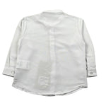 Manuel Ritz Camicia Manica Lunga Tinta Unita Collo Coreano per Neonato MR3096N BIANCO MANUEL RITZ 