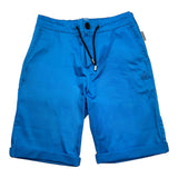 Bikkembergs Bermuda Solid Color With Elastic Waist Light Blue For Boys