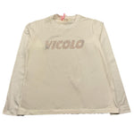 VICOLO shirt girocollo tinta unita cn logo Bianco per Bambina 3141M00077 BIANCO VICOLO 