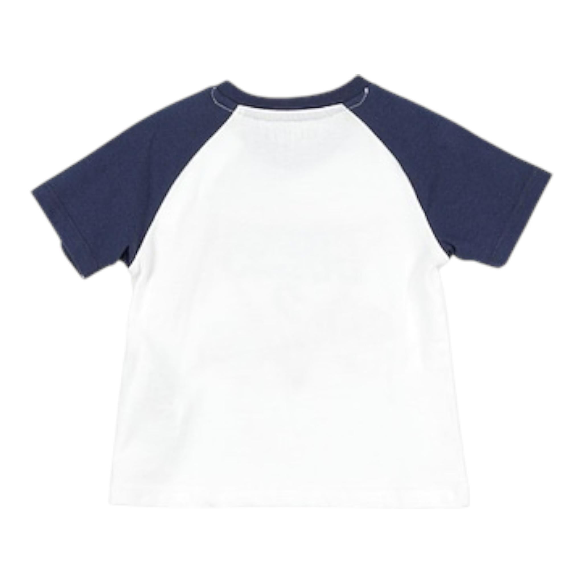 Guess T-Shirt Gircollo Tinta Unita con Stampa per Neonato I1RI02K8HM0 BIANCO GUESS 