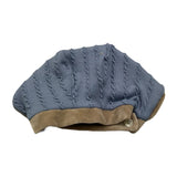 LA STUPENDERIA cappello bicolore con bottoni Azzurro per Neonato TBCP00X AZZURRO LA STUPENDERIA 