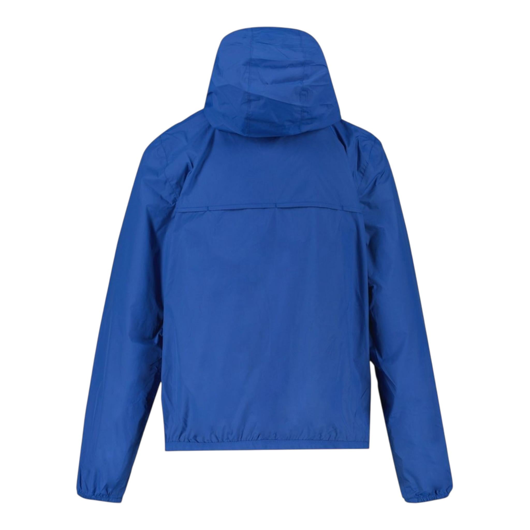 K-Way Giubbino Tinta Unita con Zip E Cappuccio per Neonato K2137XWXXXX BLU K-WAY 