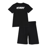 John Richmond Completo 2 Pezzi T-Shirt-Bermuda Tinta Unita per Neonato RBP25134CJX NERO JOHN RICHMOND 