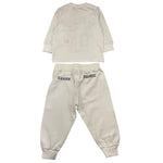 DSQUARED2 completo 2 pezzi shirt-pantalone tuta tinta unita Bianco per Neonato DQ2059 BIANCO DSQUARED2 