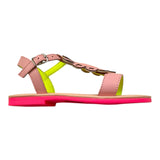 Billieblush Sandalo Tinta Unita con Brillantini per Bambina U20685 ROSA BillIEBLUSH 